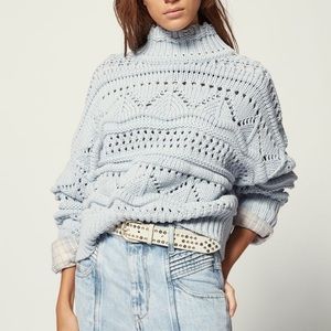 Isabel Marant Etoile Naka Knit Turtleneck Sweater
